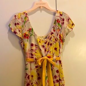 Cynthia Rowley floral maxi dress